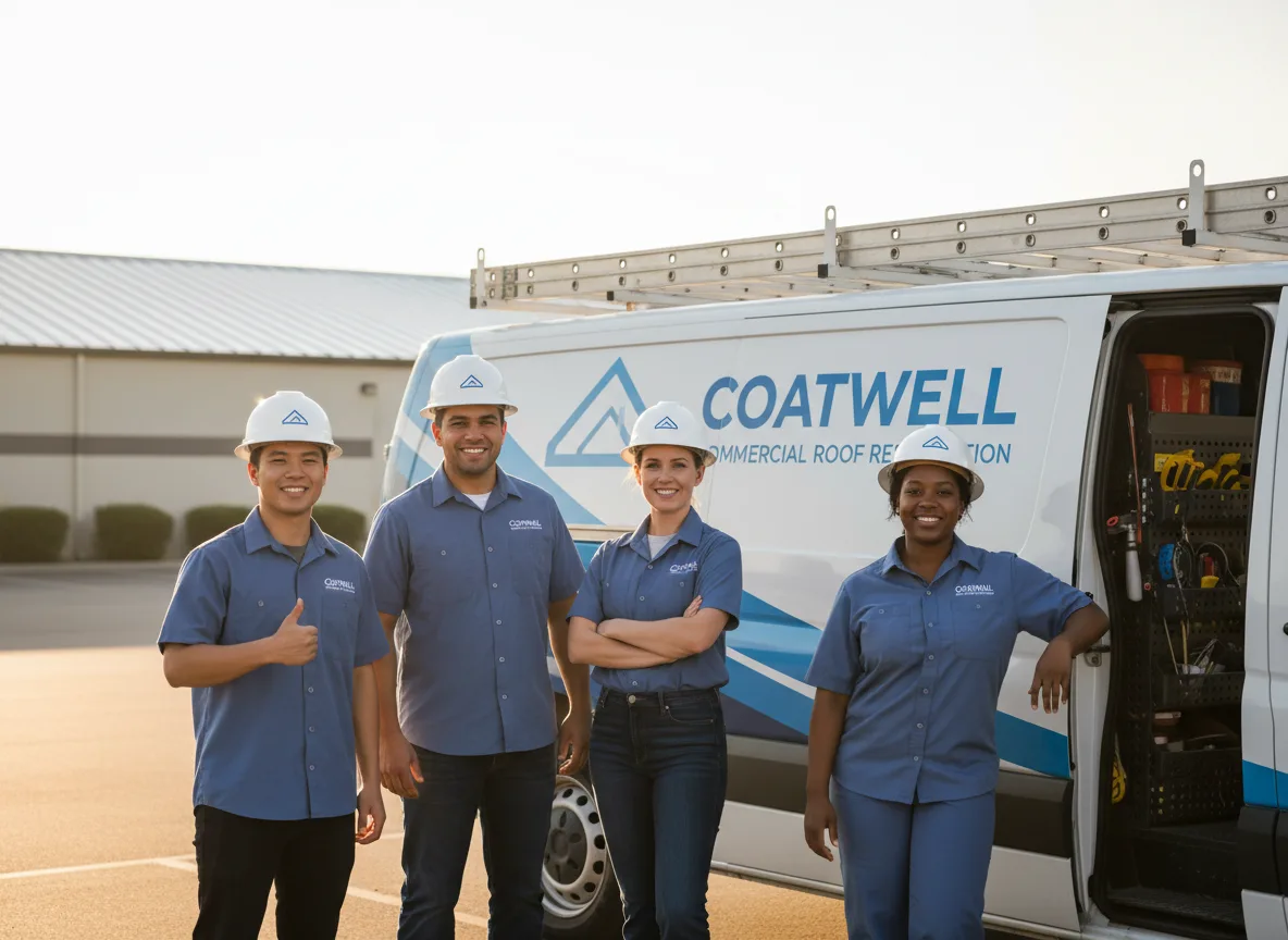 Commercial roof coating company in Fiskeville, RI